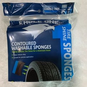 EAGLE ONE:  Tire Shine Sponges 2PK